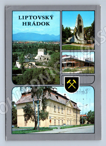 Pohlednice Liptovský Hrádok – více záběrů (M11069)