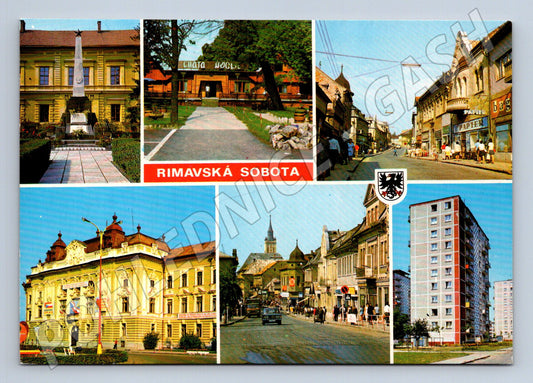 Pohlednice Rimavská Sobota vícezáběrová (M11070)