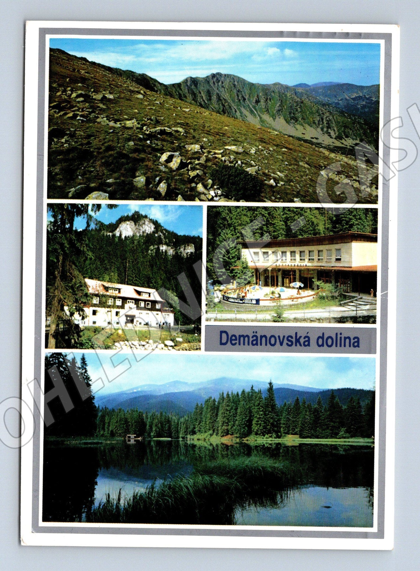 Pohlednice Demänovská dolina – Slovensko (M11072)