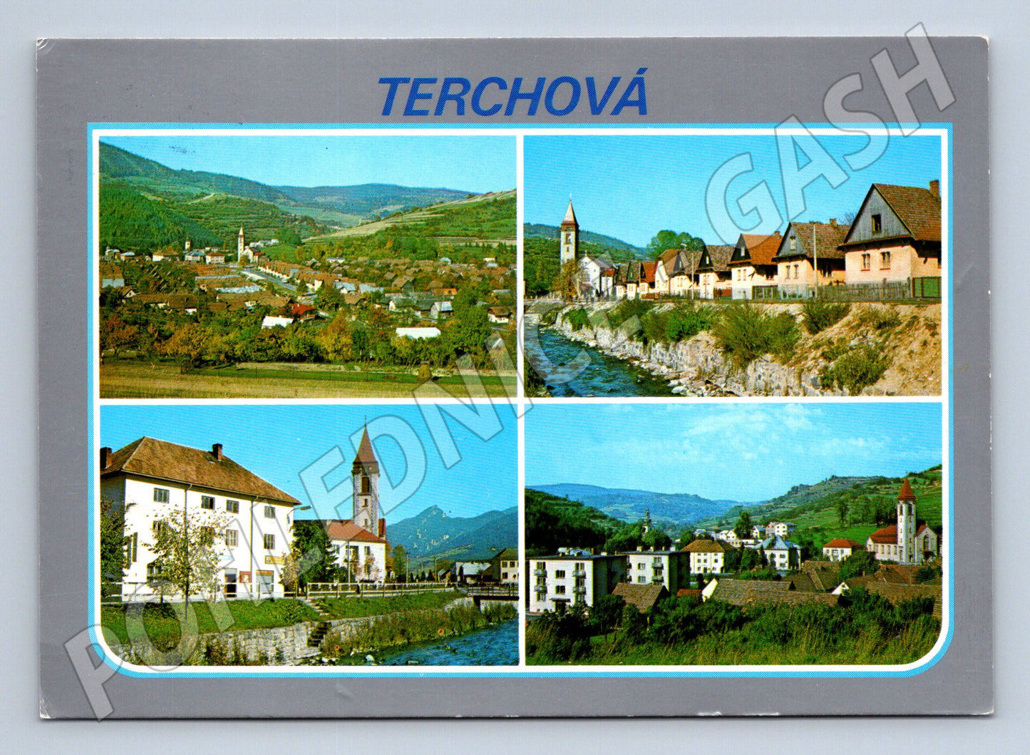 Pohlednice Terchová – více pohledů, Slovensko (M11073)