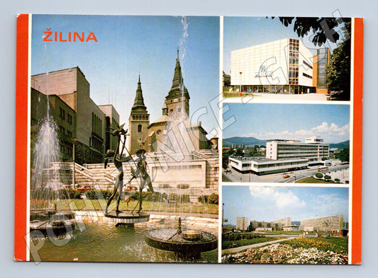 Pohlednice Žilina – koláž historických míst (M11077)