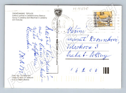 Pohlednice Trenčianske Teplice – léčebné domy (M11078)