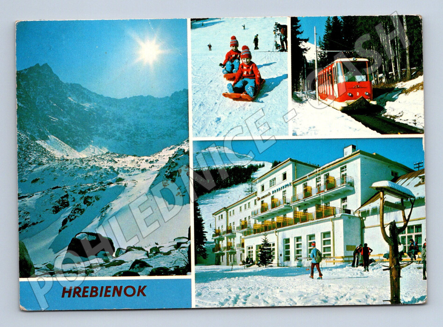 Pohlednice Hrebienok - Vysoké Tatry (M11083)