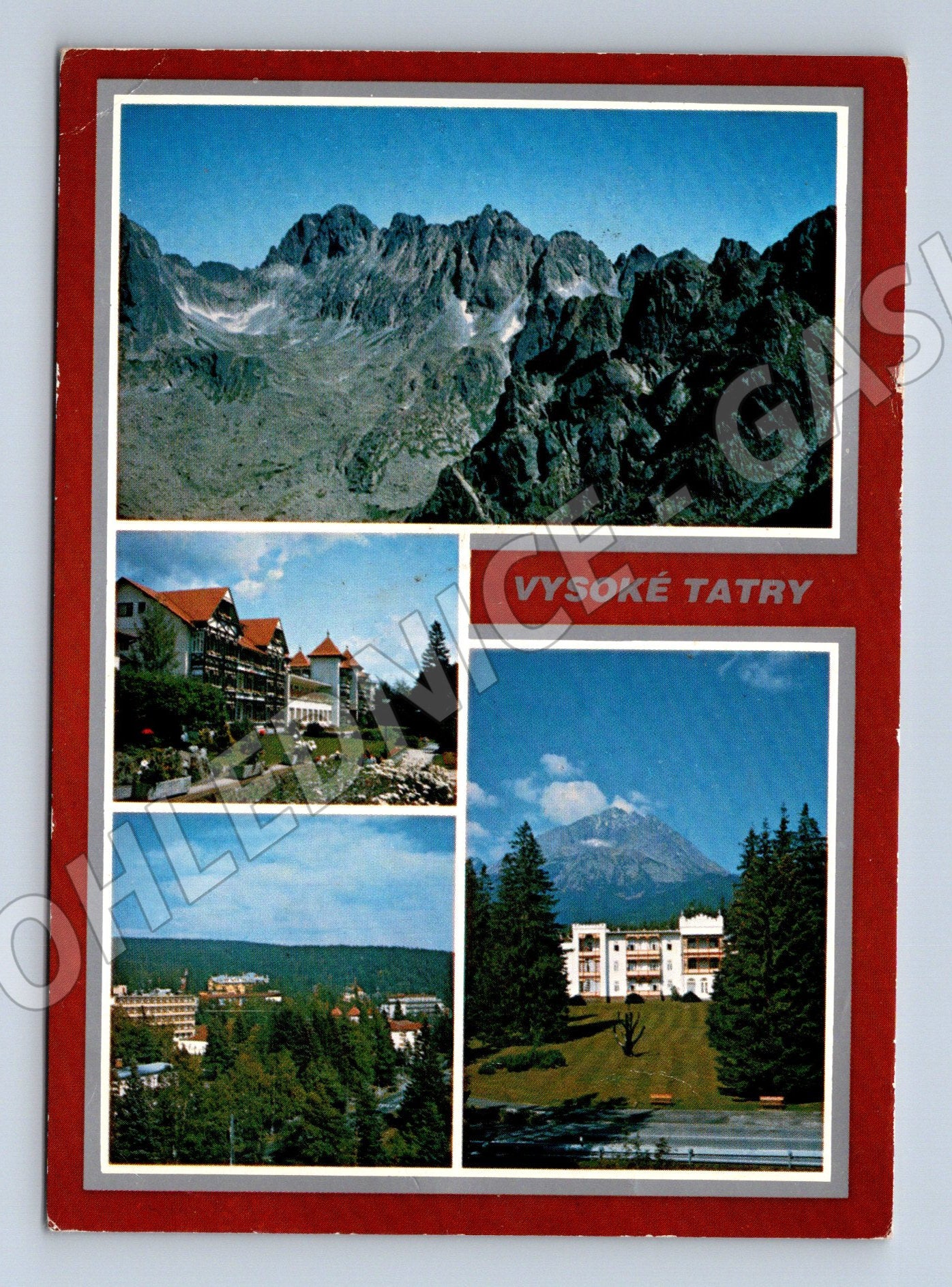 Pohlednice Vysoké Tatry - více záběrů (M11084)