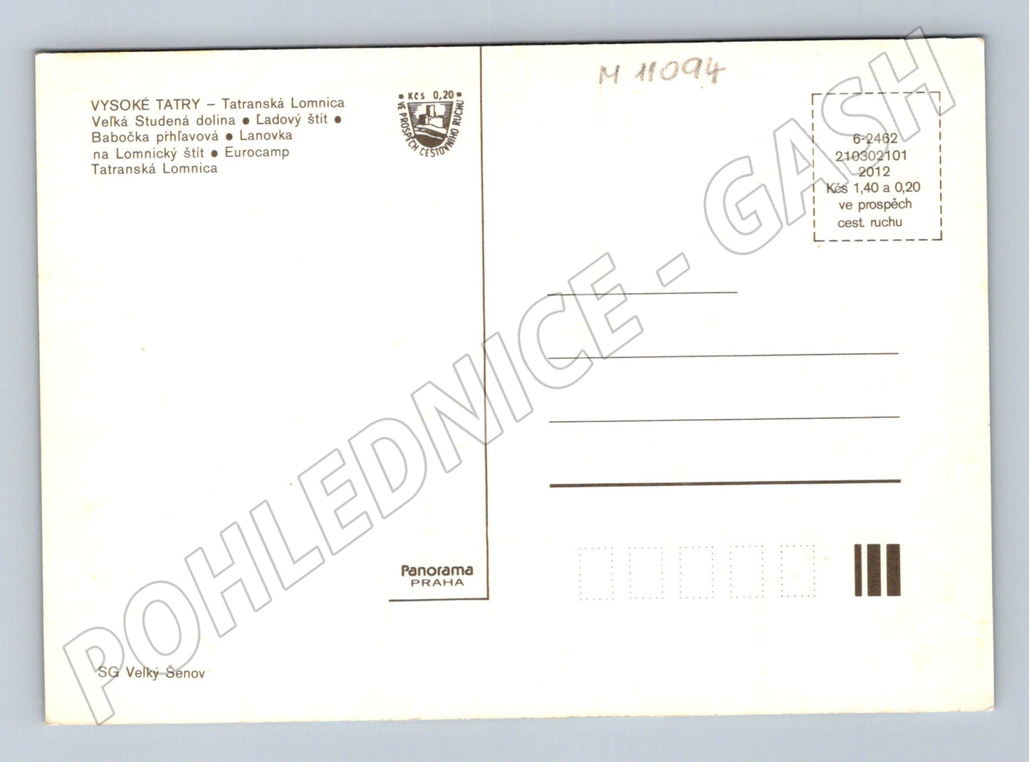 Pohlednice Tatranská Lomnica - Vysoké Tatry (M11094)