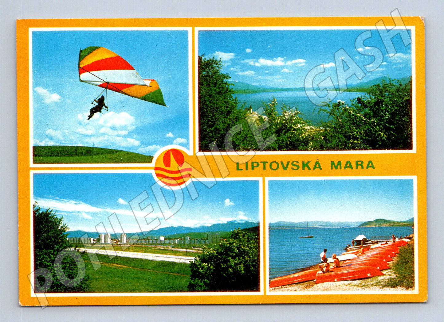 Pohlednice Liptovská Mara - rekreace a vodní sporty (M11096)