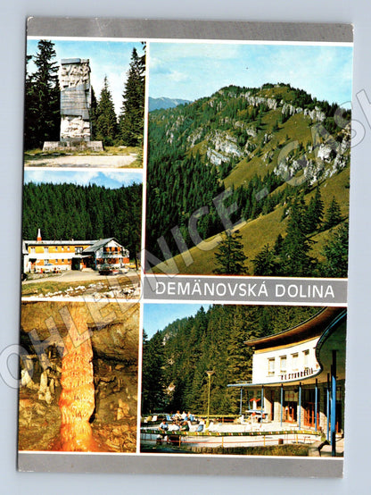 Pohlednice Demänovská dolina - Nízké Tatry (M11097)
