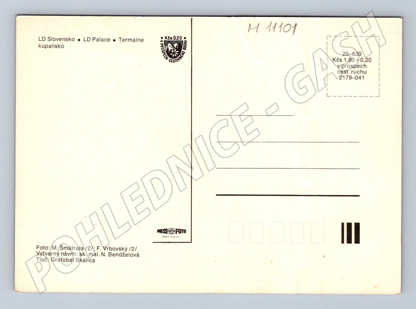 Pohlednice Sliač lázně a termální koupaliště (M11101)