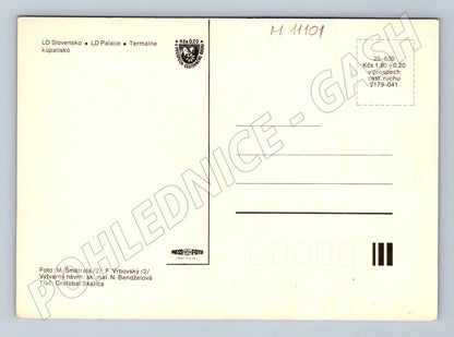 Pohlednice Sliač lázně a termální koupaliště (M11101)