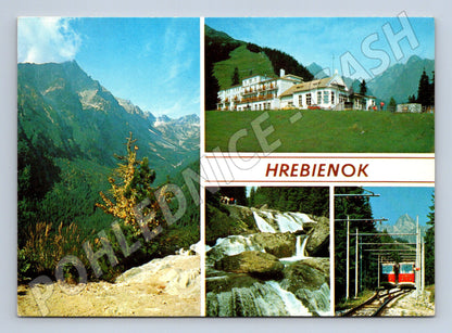 Pohlednice Hrebienok Vysoké Tatry - lanovka, vodopády (M11102)
