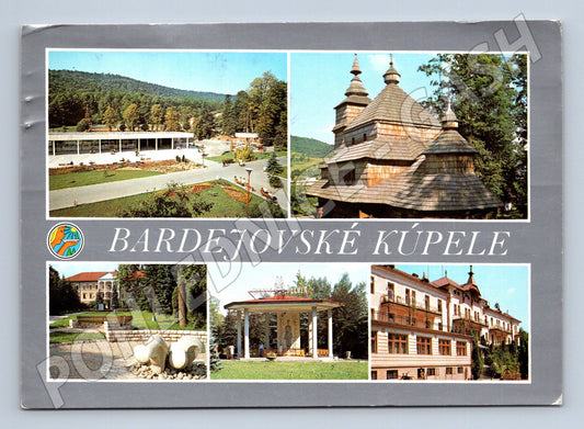Pohlednice Bardejovské Kúpele – vícepohledová (M11107)