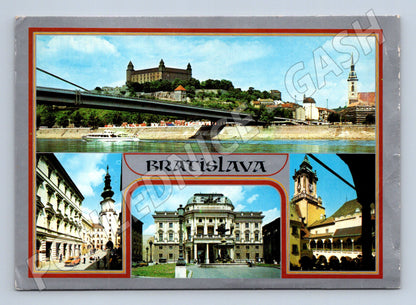Pohlednice Bratislava Koláž historických památek (M11112)