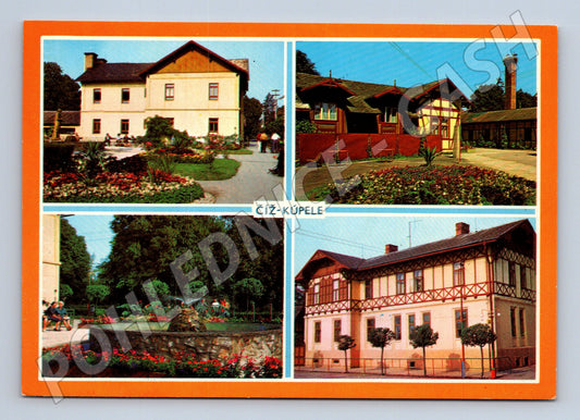 Pohlednice Číž – Kúpele, Slovensko (M11114)