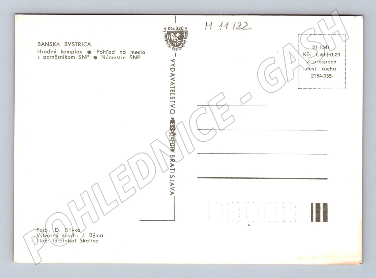 Pohlednice Banská Bystrica – koláž památek (M11122)