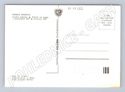 Pohlednice Banská Bystrica – koláž památek (M11122)