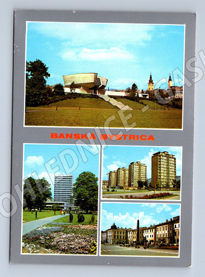 Pohlednice Banská Bystrica – Pravda Bratislava (M11128)