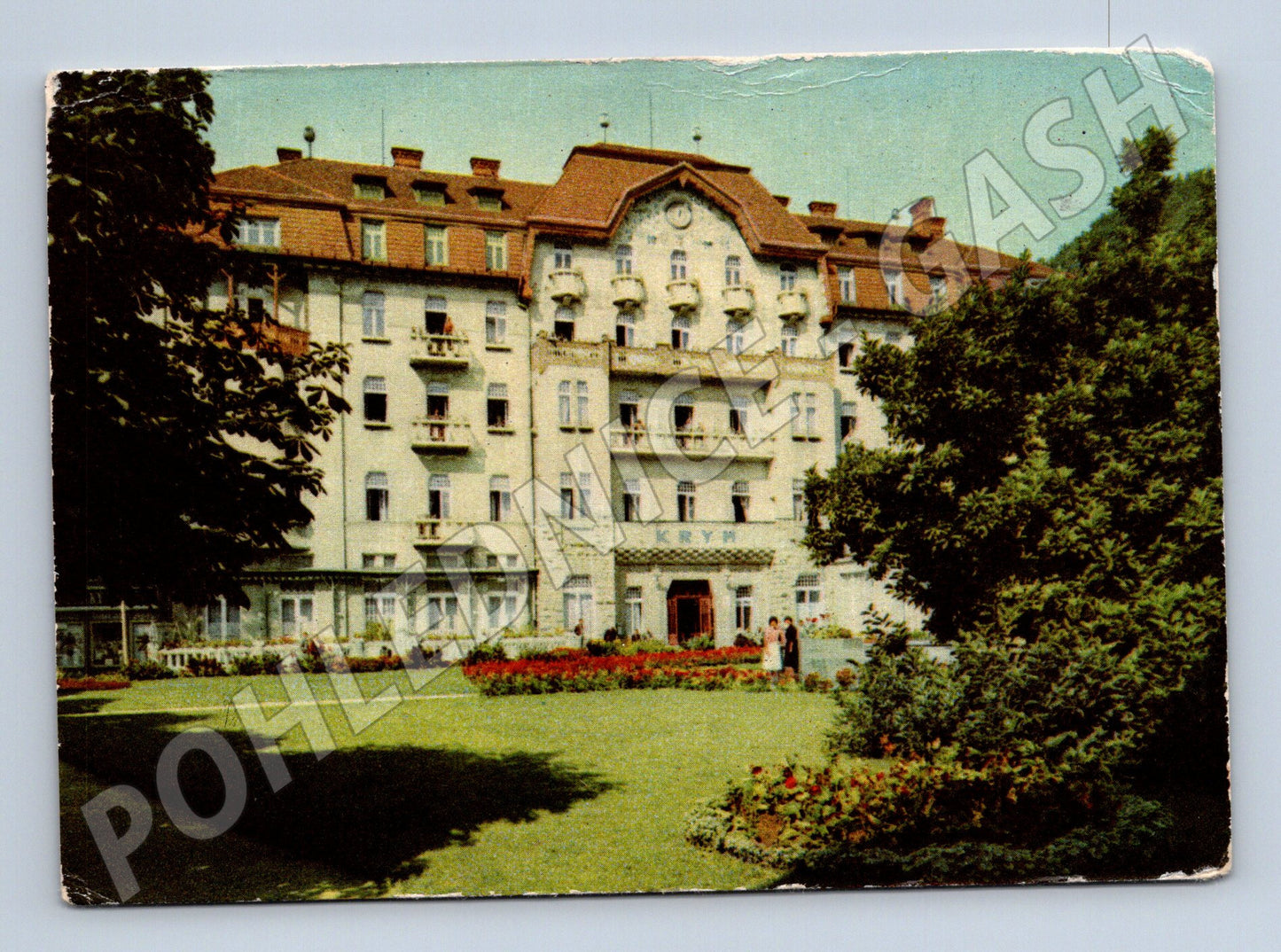 Pohlednice Trenčianské Teplice Krym 1957 (M11132)