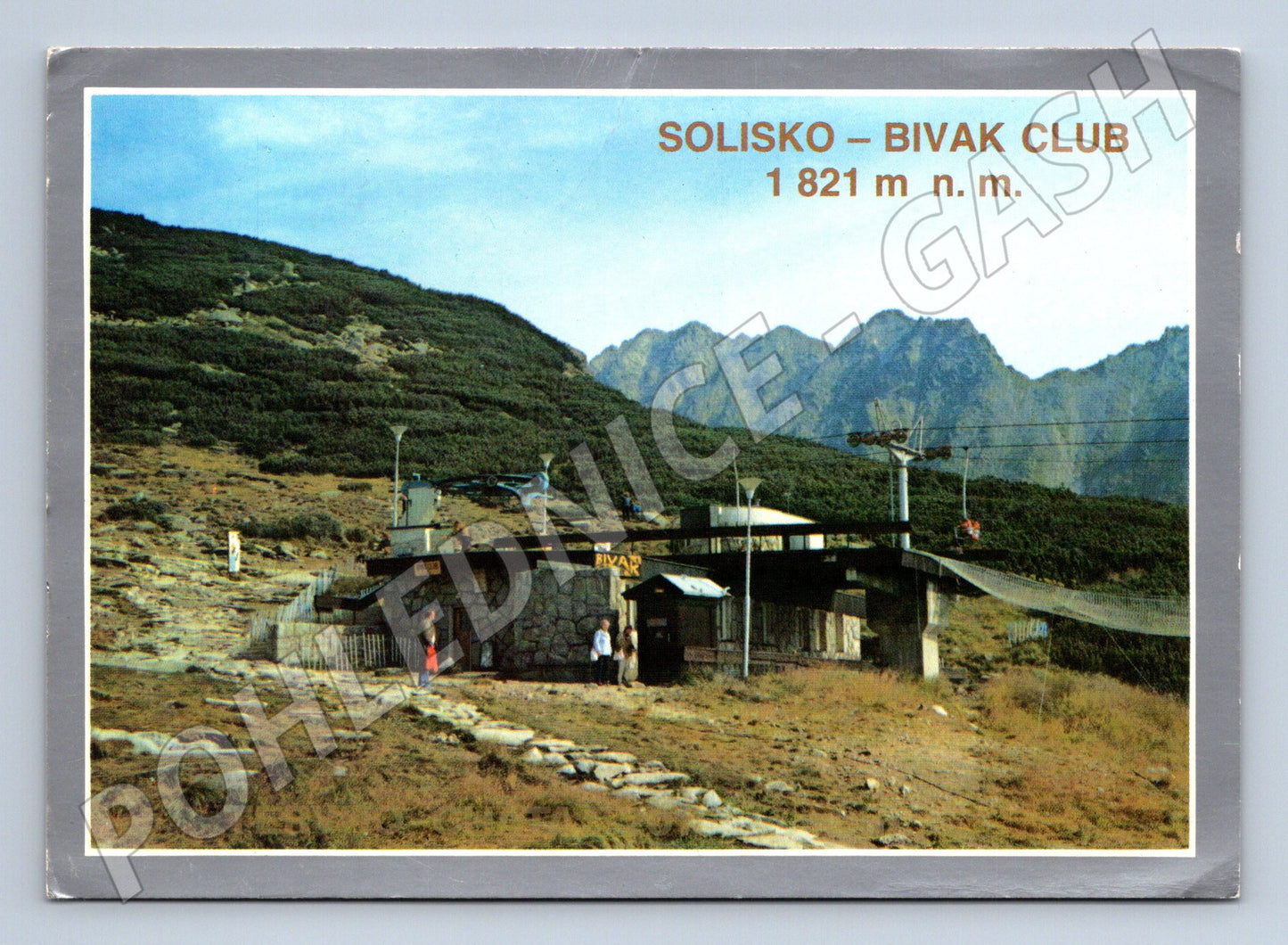 Pohlednice Solisko – Bivak Club 1821 m n. m. (M11133)