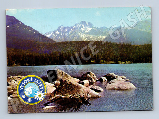 Pohlednice Vysoké Tatry - Štrbské pleso panorama (M11136)