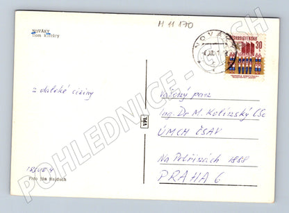 Pohlednice Nováky Dům kultury 1970 (M11170)