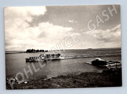 Pohlednice Oravská přehrada - parník (M11176)