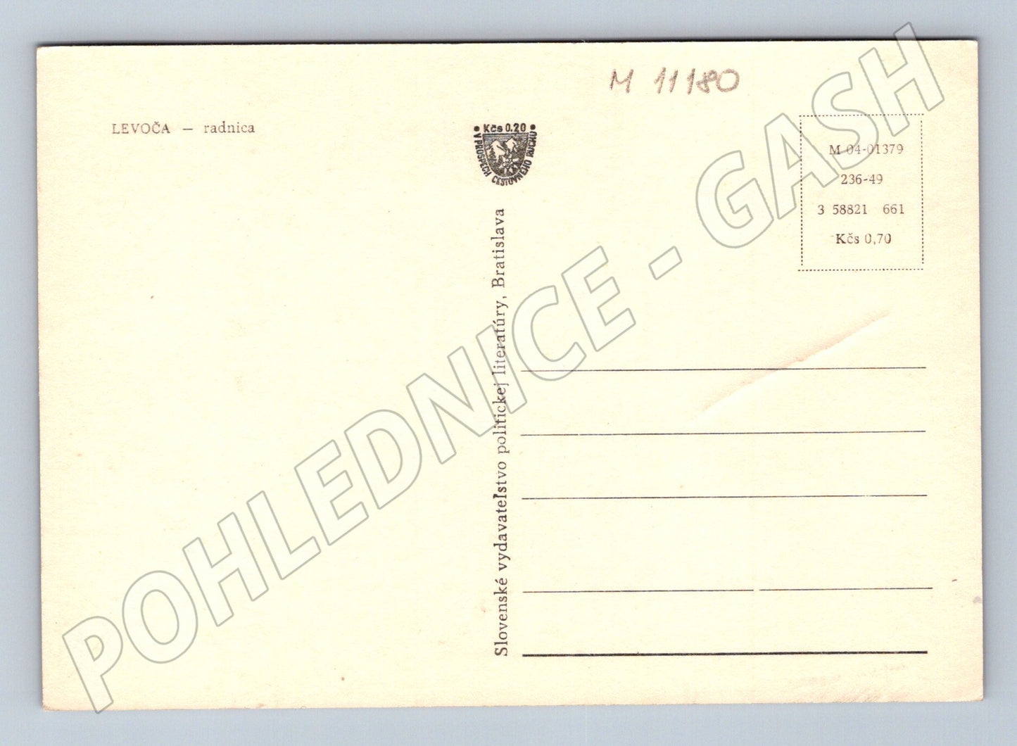 Pohlednice Levoča - radnice (M11180)