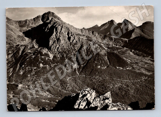 Pohlednice Vysoké Tatry - pohled z Velké Svišťovky (M11185)