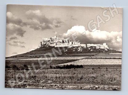 Pohlednice Spišský hrad – historická černobílá (M11207)