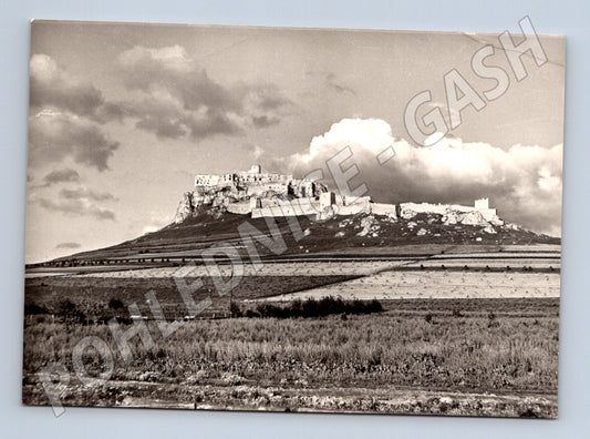 Pohlednice Spišský hrad – historická černobílá (M11207)