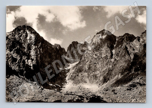 Pohlednice Vysoké Tatry Lomnický a Kežmarský štít (M11211)