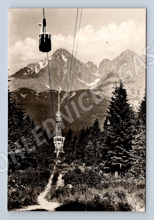 Pohlednice Vysoké Tatry - Lanovka na Lomnický štít (M11212)