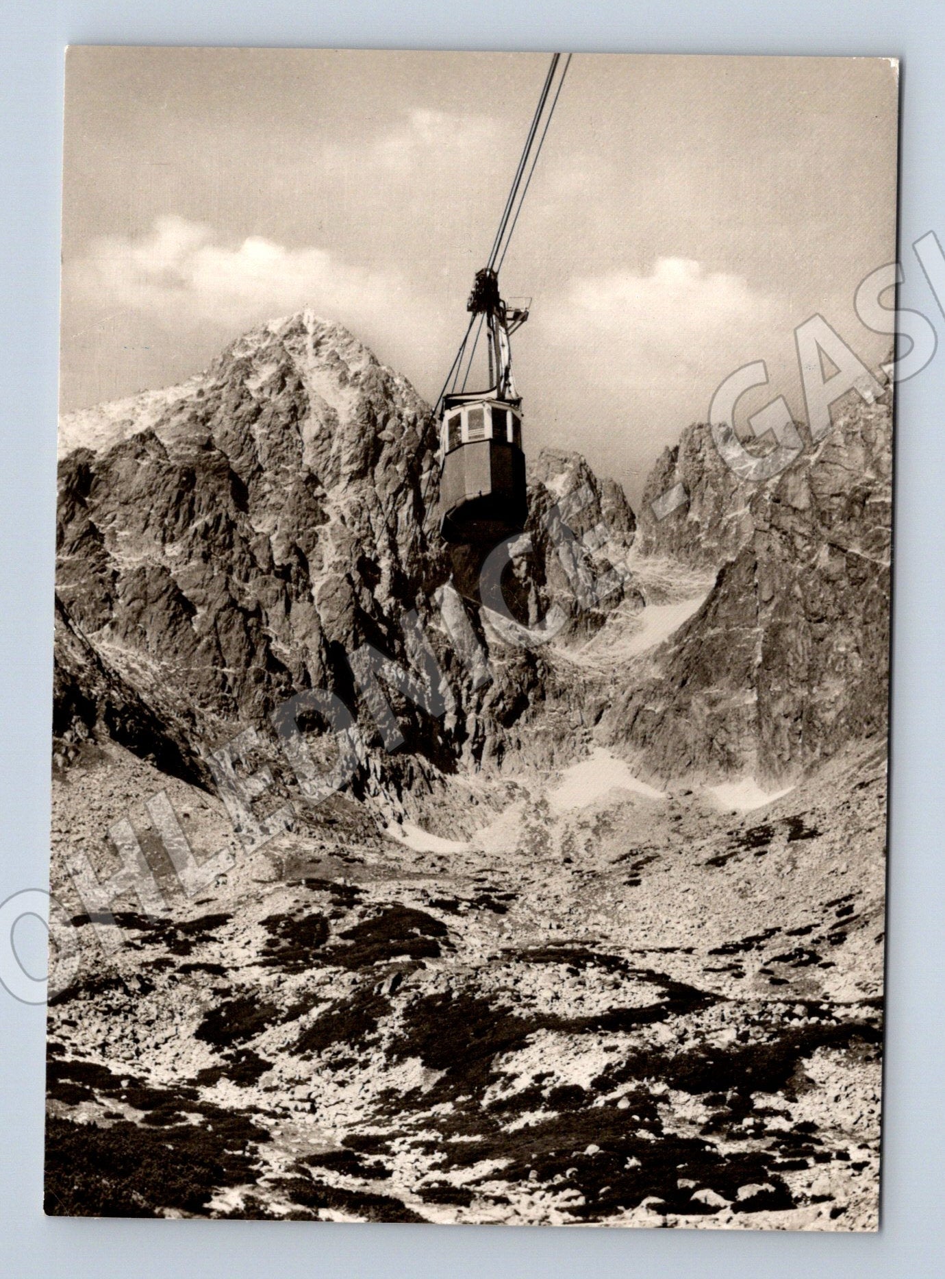 Pohlednice Vysoké Tatry - Lanovka na Lomnický štít (M11213)