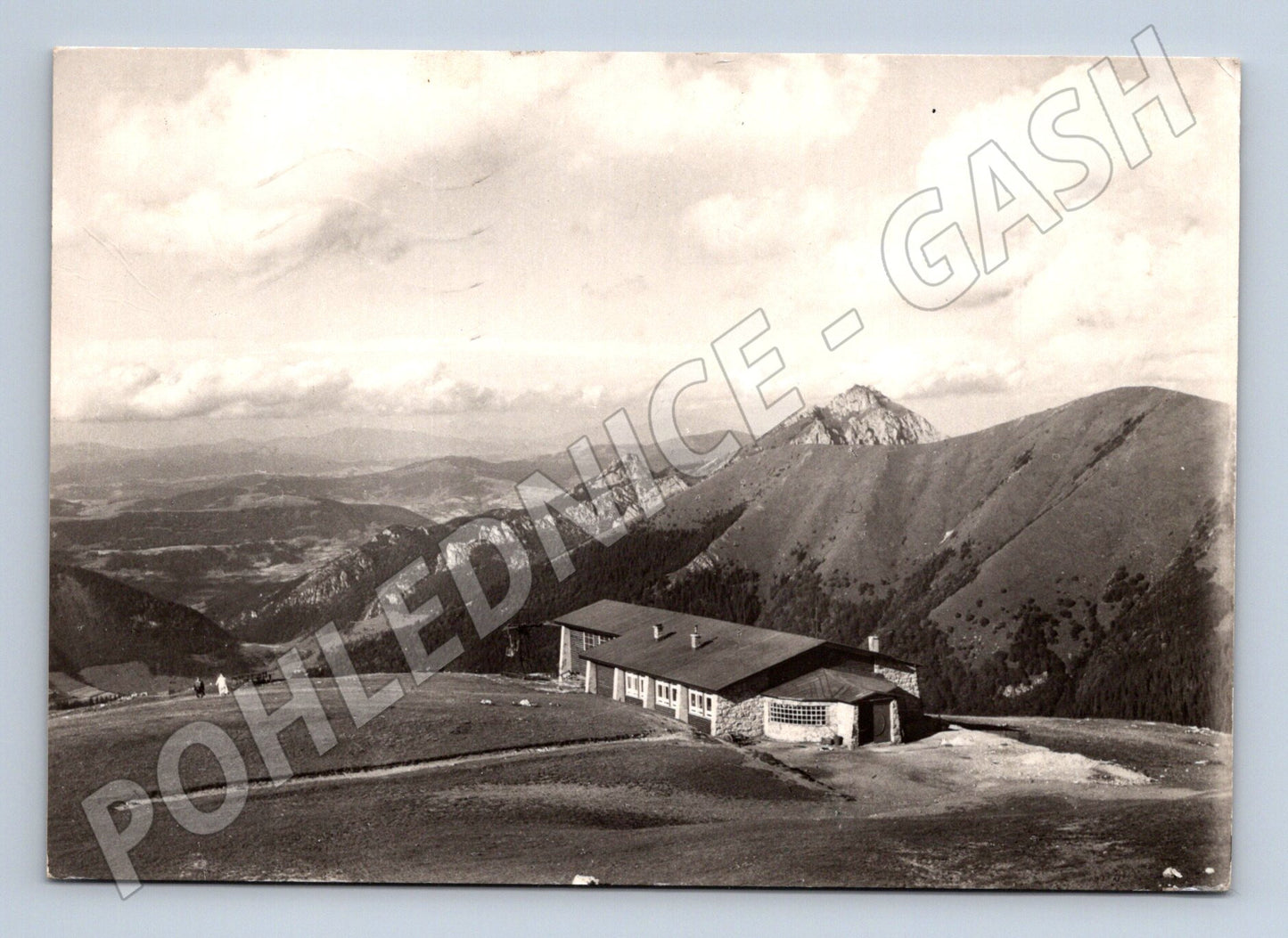 Pohlednice Malá Fatra - Vrátna, horní stanice vleku (M11215)