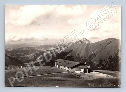 Pohlednice Malá Fatra - Vrátna, horní stanice vleku (M11215)