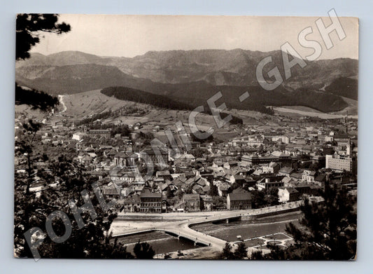Pohlednice Ružomberok, pohled z Mnicha, 1959 (M11225)