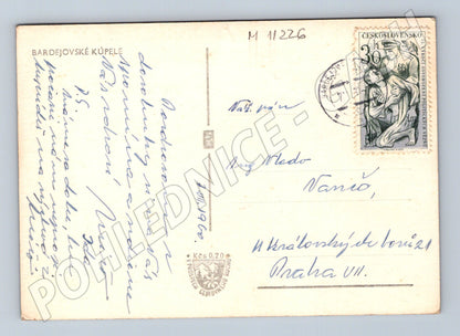 Pohlednice Bardejovské kúpele – historická pohlednice (M11226)
