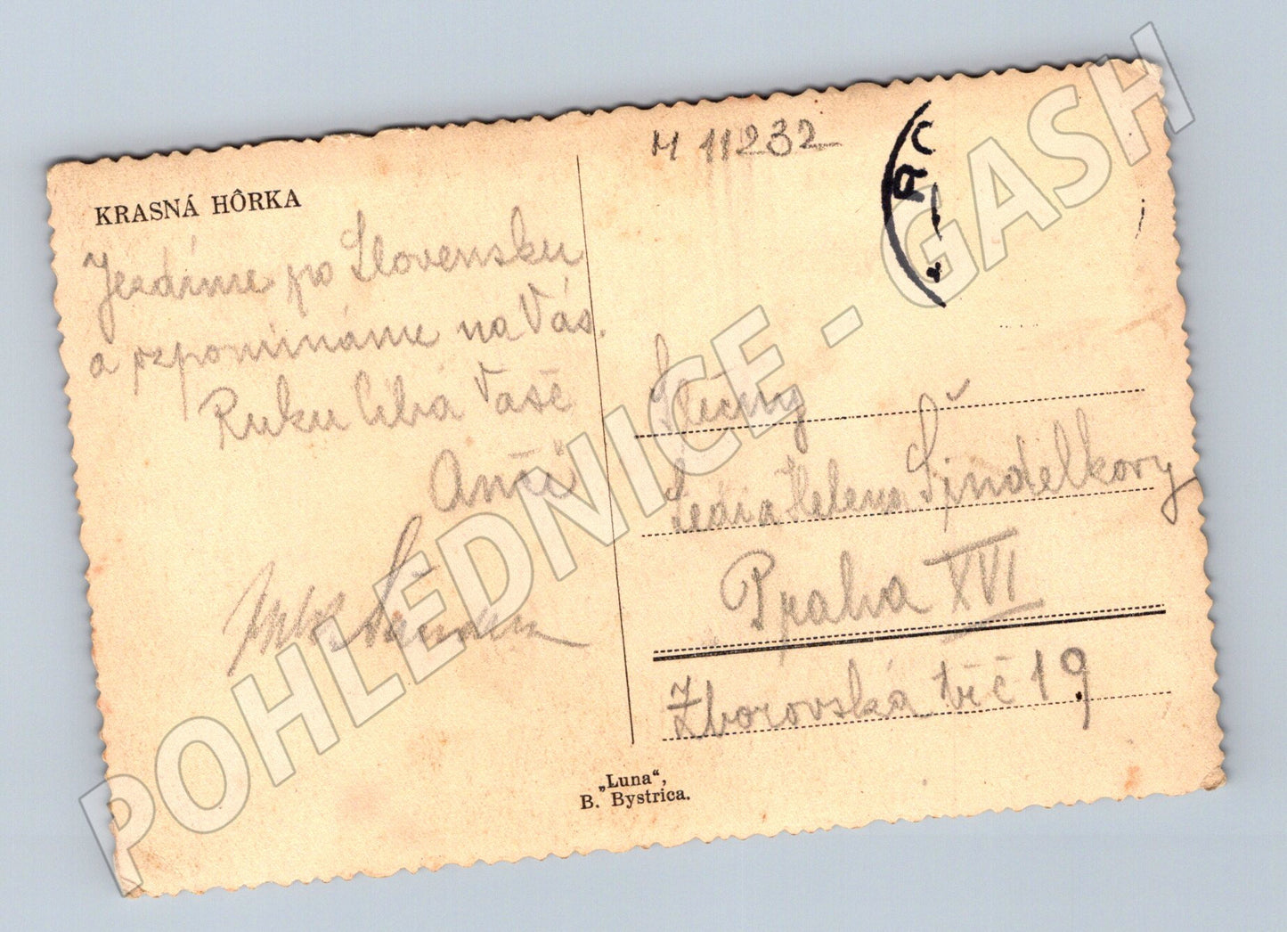 Pohlednice Krásna Hôrka Slovensko (M11232)