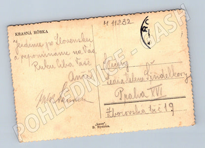 Pohlednice Krásna Hôrka Slovensko (M11232)