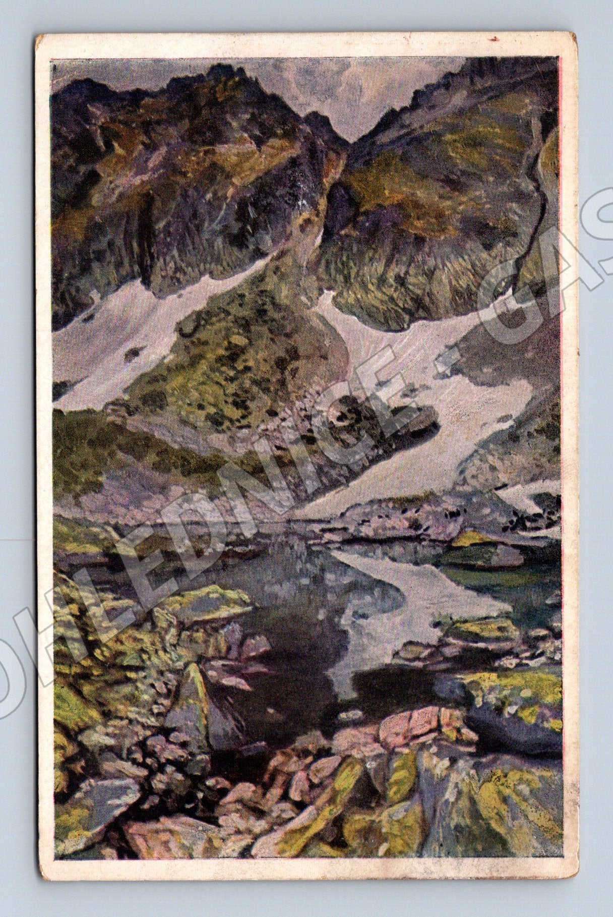 Pohlednice Ľadové pleso, Vysoké Tatry (M11235)