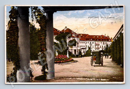 Pohlednice Piešťany Hotel Thermia 1933 (M11241)