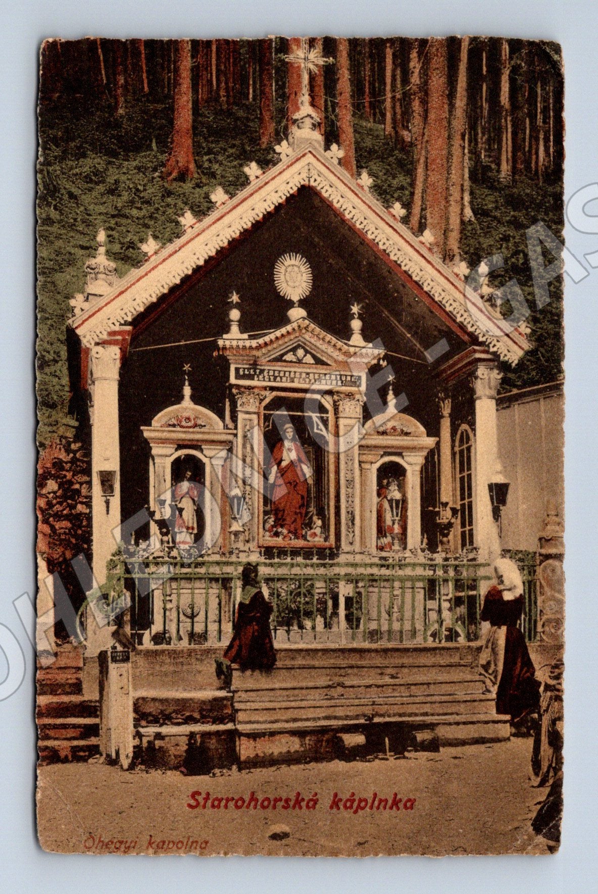 Pohlednice Starohorská kaplnka - historická pohlednice (M11242)