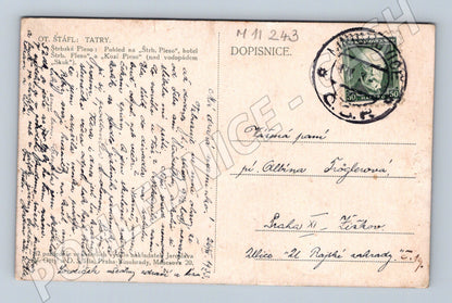 Pohlednice Tatry – Štrbské a Kozi Pleso (M11243)