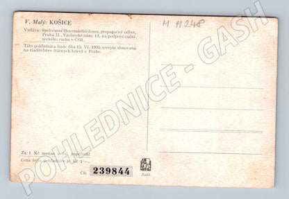Pohlednice Dóm sv. Alžběty Košice - historická 1935 (M11248)