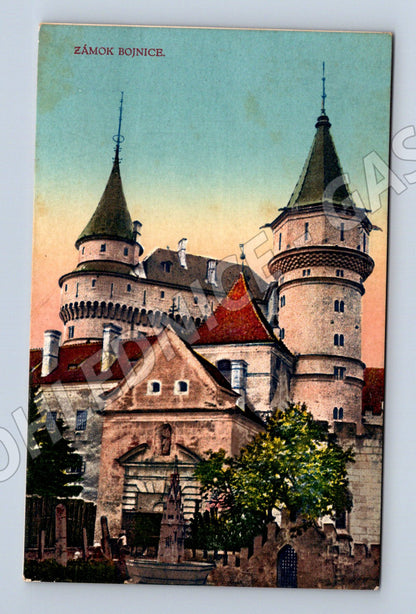 Pohlednice Zámek Bojnice - kolorovaná (M11253)