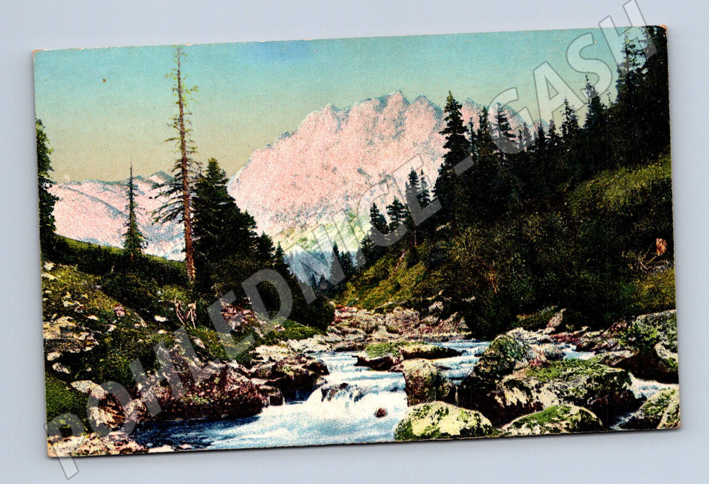 Pohlednice Vysoké Tatry - cesta k Popradskému plesu (M11254)