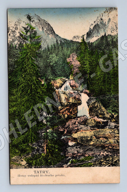 Pohlednice Tatry - Ilavný vodopád Studeného potoka (M11255)