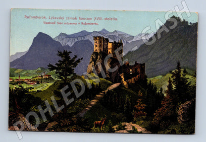 Pohlednice Ružomberok Lykavský zámek XVIII. století (M11258)