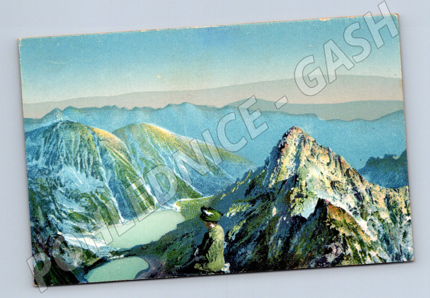 Pohlednice Vysoké Tatry - Vyhlídka z Rysů (M11266)