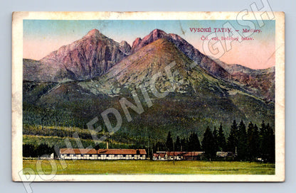 Pohlednice Vysoké Tatry Matliary - Vojenský léčebný ústav (M11267)