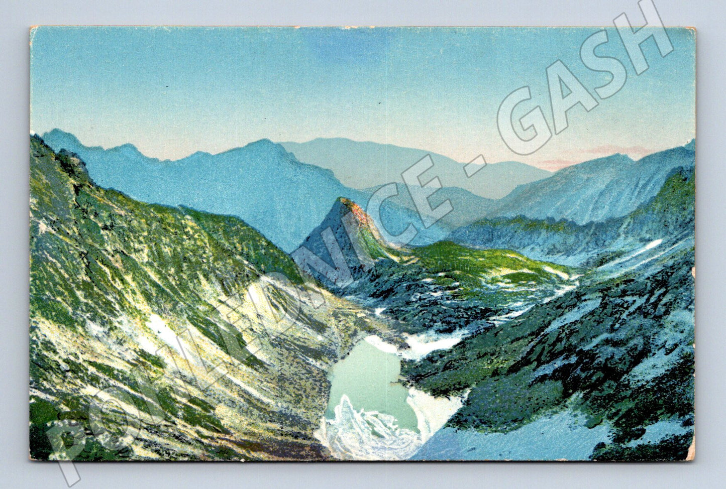 Pohlednice Vysoké Tatry - pohled na Zamrzlé pleso (M11268)